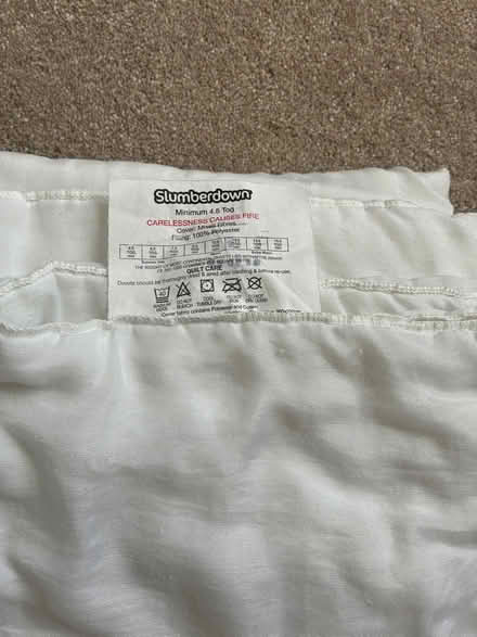 Photo of free King Size Duvet 4.5 Tog (Maybury EH12) #2