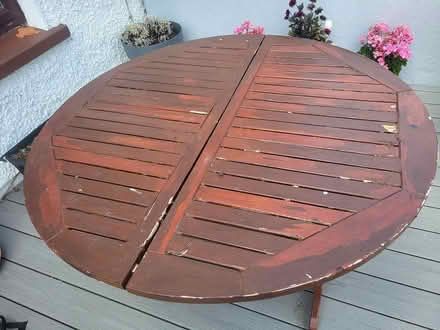 Photo of free Garden Table (Rathfarnham) #1