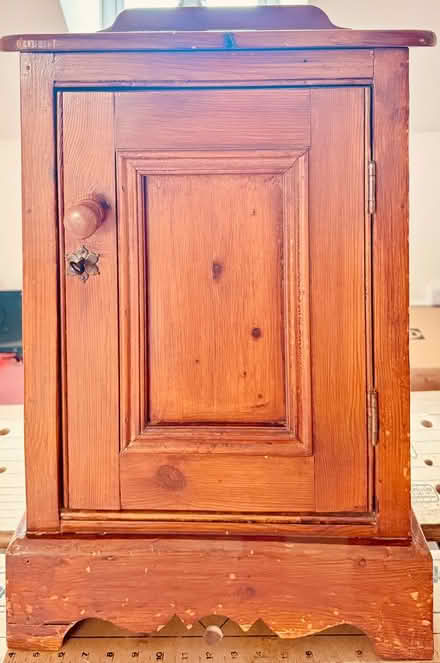 Photo of free Wooden Bathroom Cabinet (Boroughbridge YO51) #1