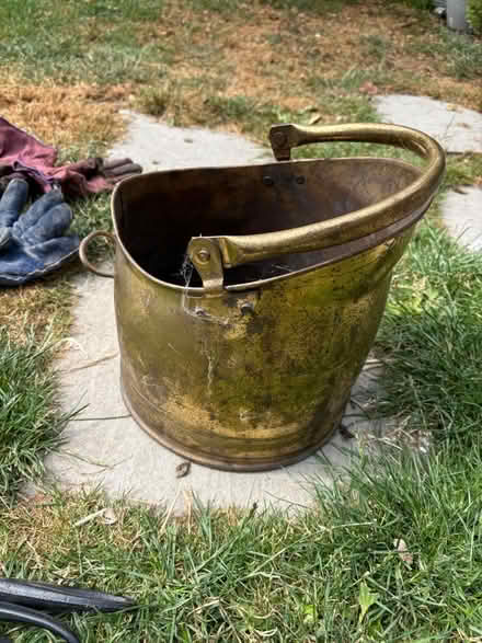 Photo of free Brass coal bucket (Farnham central GU9) #1