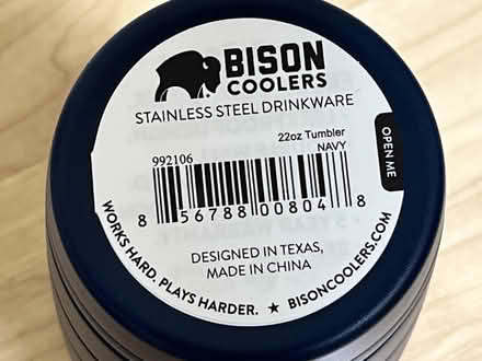 Photo of free Stainless Steel Travel Coffee Cup (Wolfe & Reed) #2