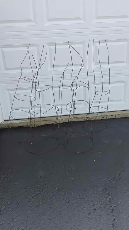Photo of free 5 round tomato cages (North part of Buffalo Grove) #1