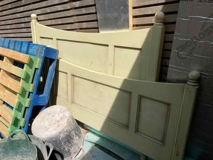 Photo of free Wooden bed-head-and-foot (Broomhill S10) #1