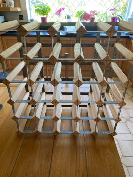 Photo of free 30 bottle wine rack (Balsall Common CV7) #1