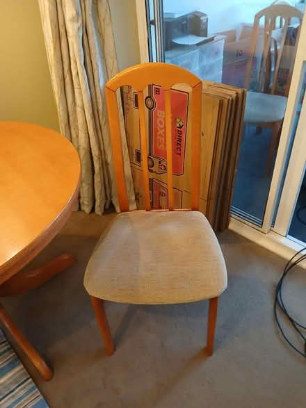Photo of free Dining table and chairs (Norton) #3