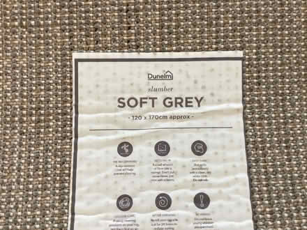Photo of free Grey Dunelm rug (Horsey Hill NE34) #1