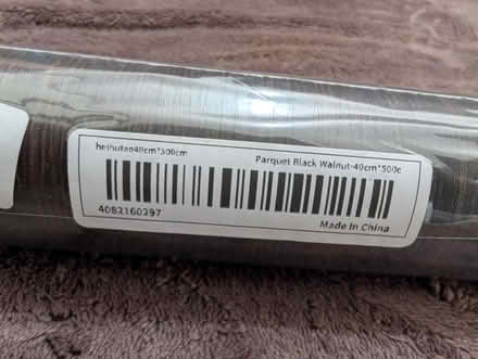 Photo of free Adhesive lino style only walnut (Allerton BD15) #2
