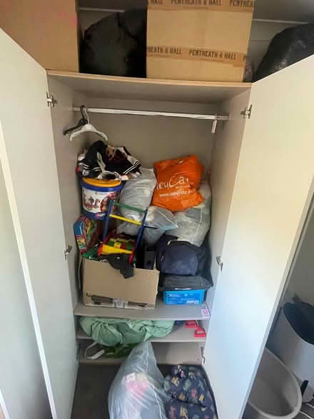 Photo of free John lewis corner wardrobe - white (Hampton TW12) #2