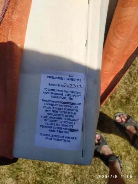 Photo of free 3-Seater Sofa (Old Windsor - SL4) #4