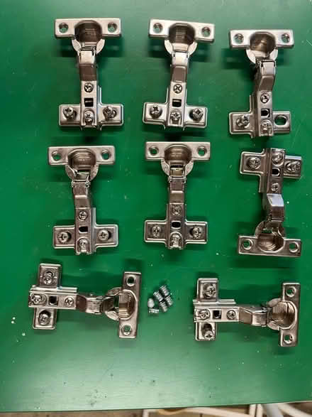 Photo of free Kitchen cupboard or wardrobe hinges (Breadstone GL13) #1