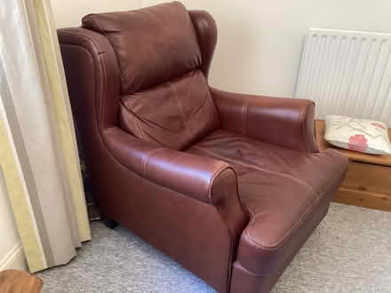 Photo of free Chair, Leather (Farlington PO6) #2