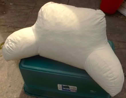 Photo of free Two Bed Rest/Reading Pillows with Armrests (Franche DY11) #2