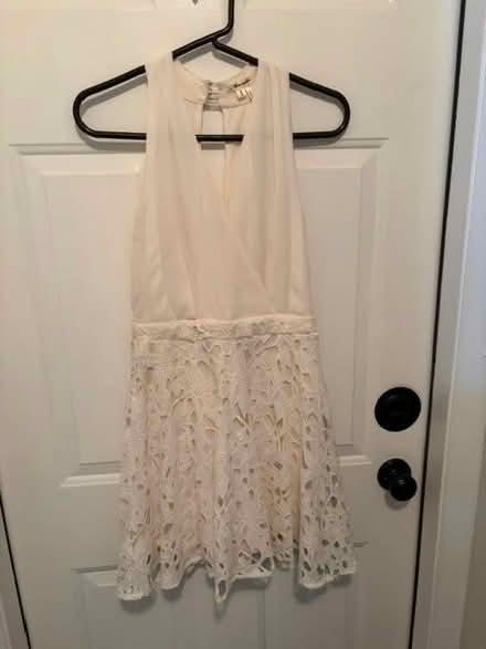 Photo of free White halter-Neck Mini Dress (Thornwood, NY) #1