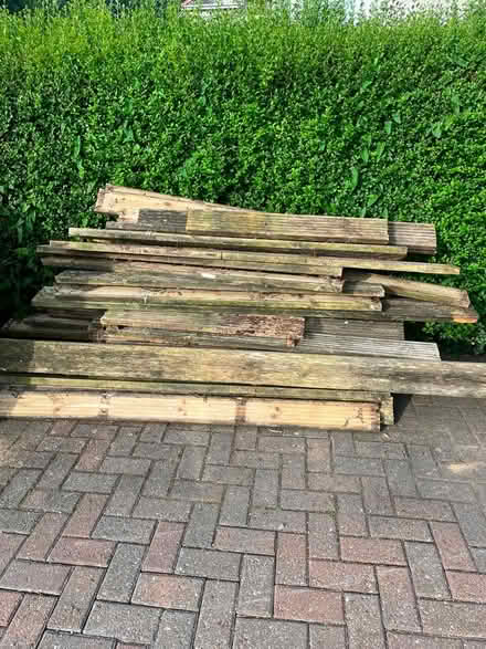 Photo of free Decking (St brides major CF32) #1