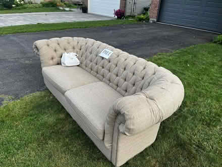 Photo of free Chesterfield sofa (Morgan’s Grant) #2
