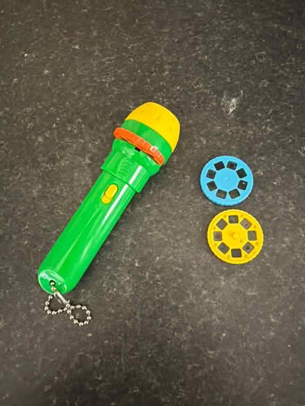 Photo of free Kids projector torch with 3 slides (SG4 hitchin) #1