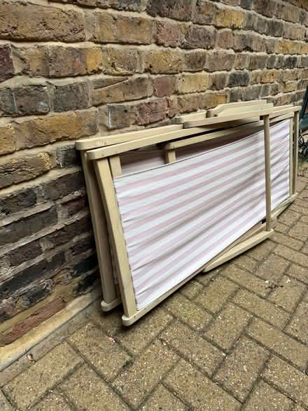 Photo of free Two John Lewis deck chairs (Dartmouth Park N19) #1