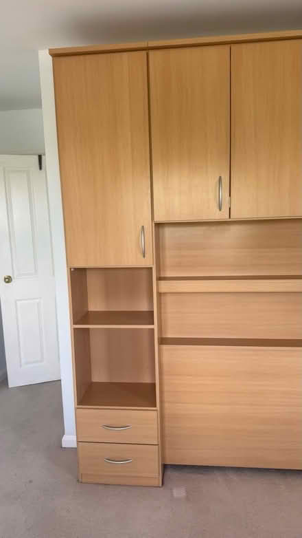 Photo of free Shelving/wardrobe unit for bedroom (Corringham SS17) #2