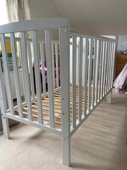 Photo of free Wooden cot and matress (Wilden MK44) #2