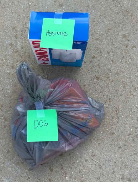 Photo of free dog stuff, human hygiene stuff (near leu gardens) #1