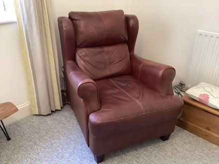 Photo of free Chair, Leather (Farlington PO6) #1