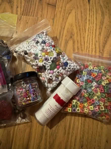 Photo of free Mixed beads and craft supplies (Hulme M15) #2