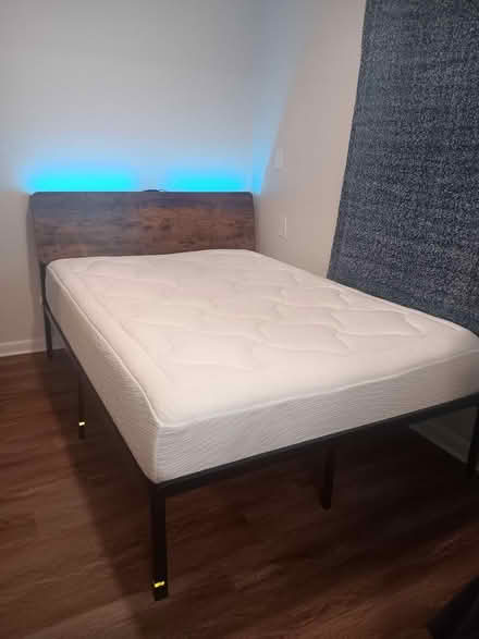 Photo of free Full size bed with frame (Lynchburg. Long meadows drive) #1