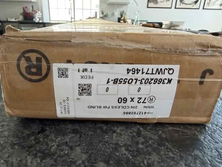 Photo of free White Cordless Blinds 72x60 (08816) #1