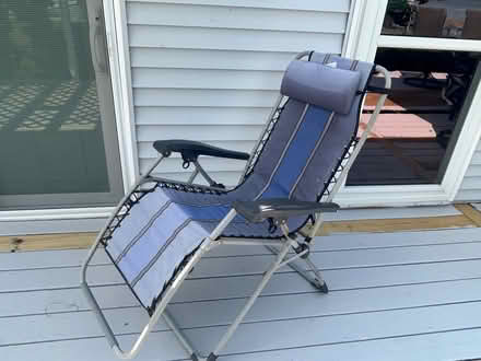Photo of free Reclining lawn chair (Ore Lake) #2