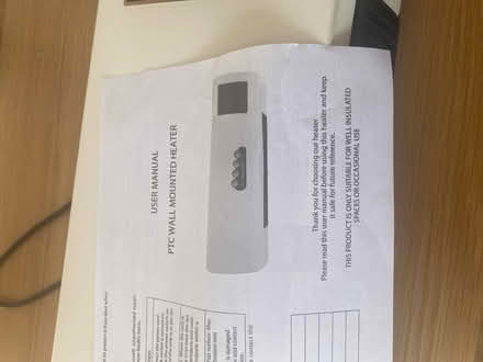 Photo of free Wall mounted heater (Chislehurst BR7) #4