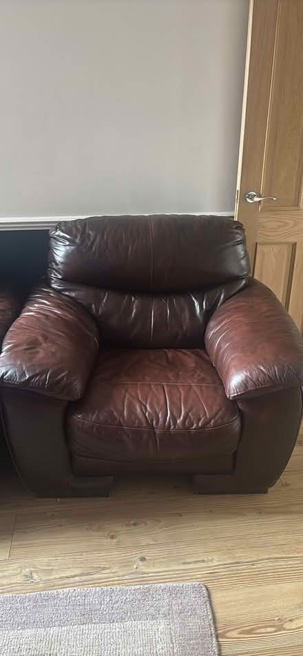 Photo of free Sofa and armchair (New Town CO3) #1