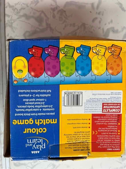 Photo of free Asda colour matching game (Westbrook WA5) #2