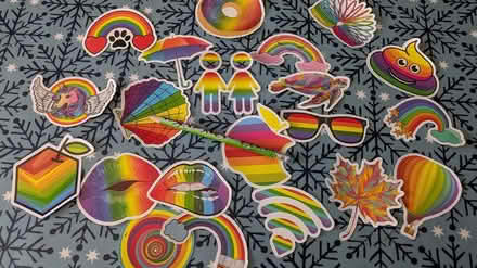 Photo of free Collection of rainbow stickers (Welwyn Garden City AL8) #1