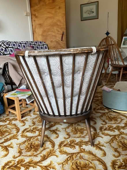 Photo of free Ercol sofa and 2 chairs original cushions (Rockcliffe DG5) #2