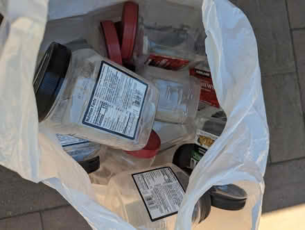 Photo of free Kirkland containers 25+ (Cupertino Public Library) #1