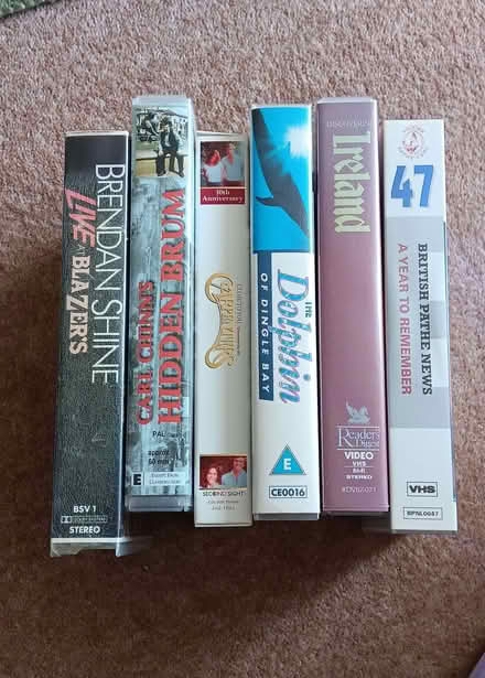 Photo of free 18 VHS video tapes. (Shirley B90) #2