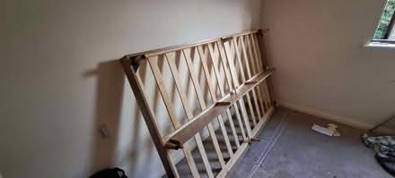Photo of free (St Albans) Small double bed frame and latex mattress (St Albans AL1) #4