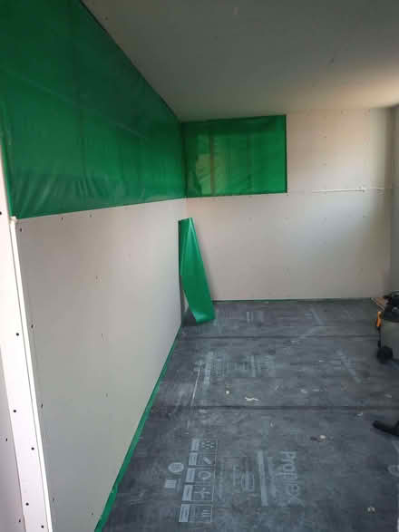 Photo of free Leftover roll of thick plastic sheeting (Orton Longueville PE2) #2