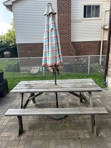 Photo of free Picnic table (Pondmills London) #1