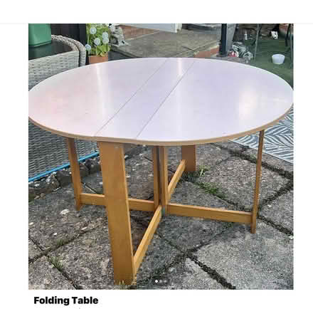 Photo of free Fold up table (Brockworth GL3) #1