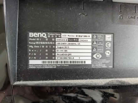 Photo of free BENQ EW2430 LED monitor (Hangleton BN3) #2