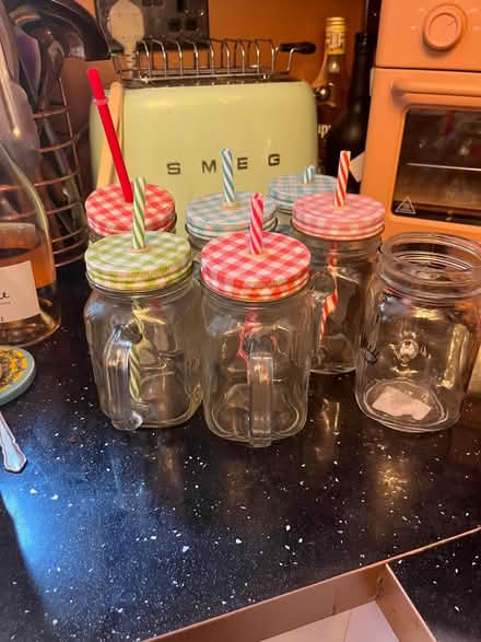 Photo of free Jar style drinking glasses (SE1 - Waterloo) #1