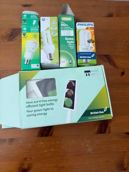 Photo of free Eight Energy Efficient Bulbs (Bexleyheath DA6) #1