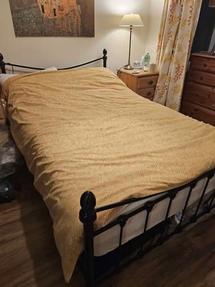 Photo of free Small Double Bed Frame 120cms wide (Earlswood RH1) #1