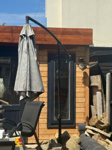 Photo of free Garden Umbrella- Cantilever Grey (Woodside SE25) #1