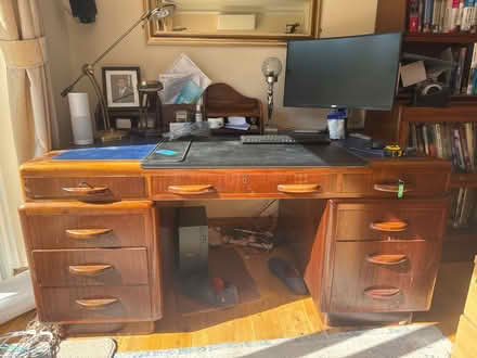 Photo of free Antique art deco desk (Hatfield AL9) #2