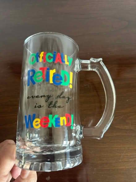 Photo of free Glass beer mug (Burlington) #2