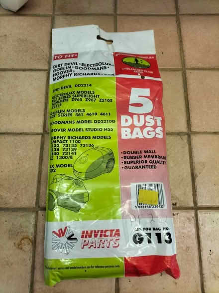 Photo of free Hoover bags (Stone Cross BN24) #1