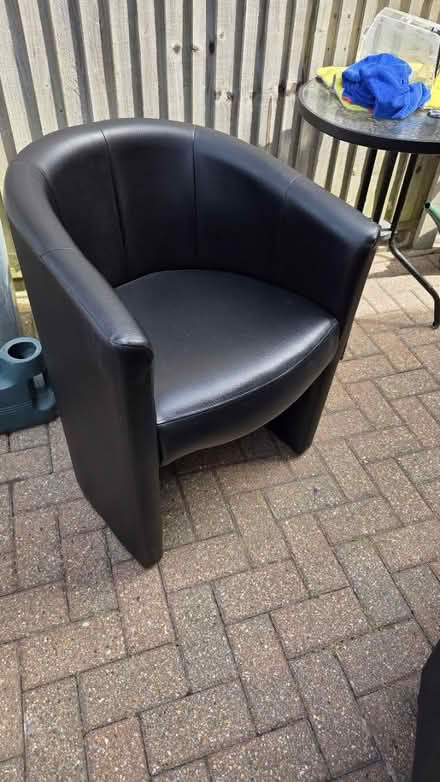 Photo of free Bucket chair amd footstool (Fareham PO15) #1