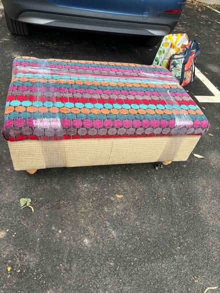 Photo of free Large rectangular pouffe (Saint Leonards Ward EX2) #2